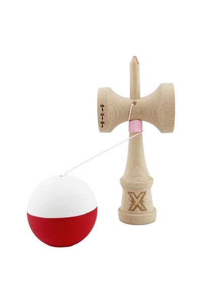 Nomarks Kendama X Original, Professional, Flippy, Big Cups V2, Rubber Grip with Big Cups, Metal Bearing with