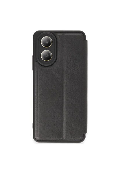 FREEDOM STOREE غطاء فليب لهاتف اوبو A38 - اسود