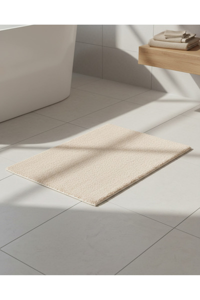 REDTAG Taupe Textured Bathmat
