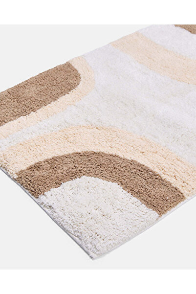 REDTAG Cream Tufted Bathmat