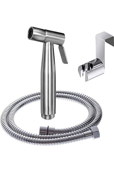 HALAMODO طقم بخاخ بيديه محمول فضي اللون