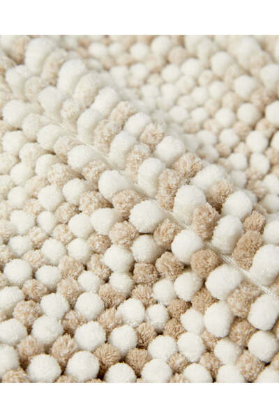 REDTAG Taupe Chenille Bathmat