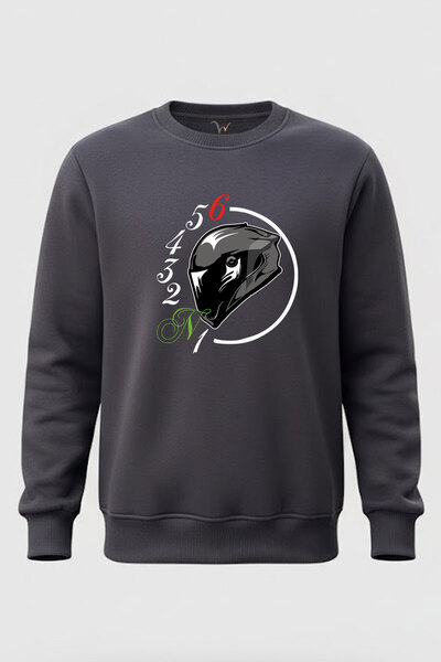 WİDİ Căști de motocicletă și schimbători de viteze 1N23456 Hanorac imprimat c...