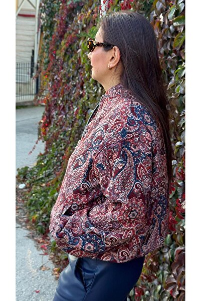 EYYE BUTİK Desenli Kaban