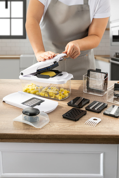 Emsan Smart Chopper with Bowl White 10 Pieces