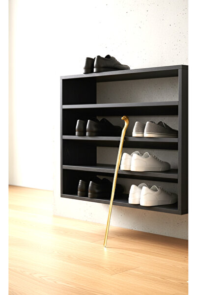 aslanoyma Ahşap El Oyması Ayakkabı Çekeceği Kartal Model Altın Varak 75 Cm Ke...