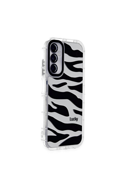 Marsilyan غطاء حماية لهاتف سامسونج جالاكسي A25 5G بنمط انعكاس - نمط 9