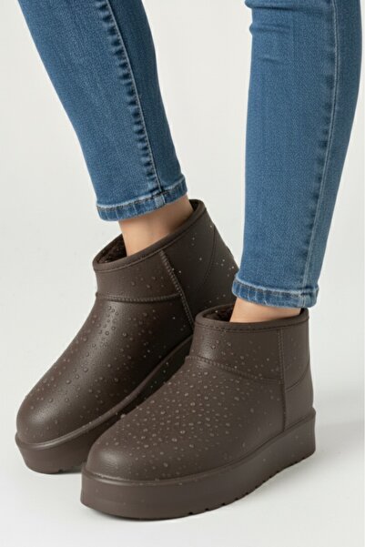 Bayramoğlu İçi Kürklü Kalın Taban Kadın Bot