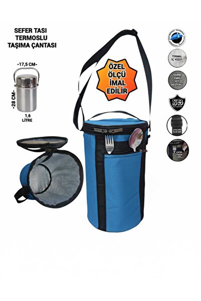 SEVBAGS SEFERTASI TERMOSLU TAŞIMA ÇANTASI 1,6 LİTRE