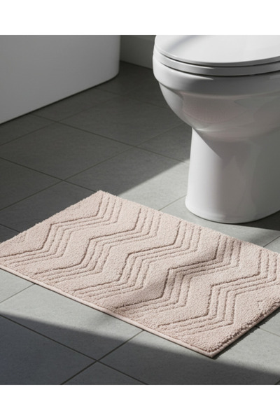 REDTAG Taupe Tufted Bathmat