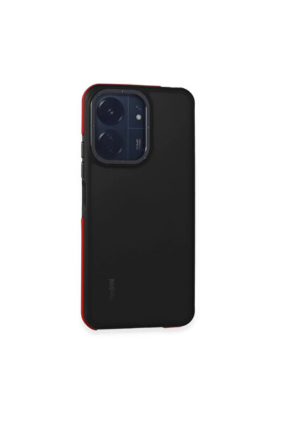 FREEDOM STOREE غطاء هارفل لهاتف شاومي ريدمي 13c - أحمر