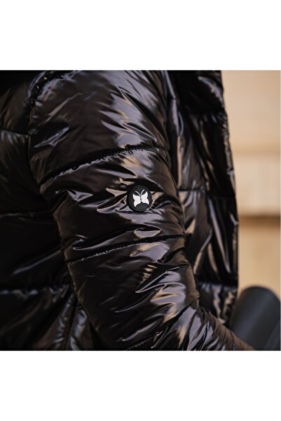 exclusives.ro Jacket - Mountain Vibe - Black - long - Slim Fit - waterproof - warm - winter