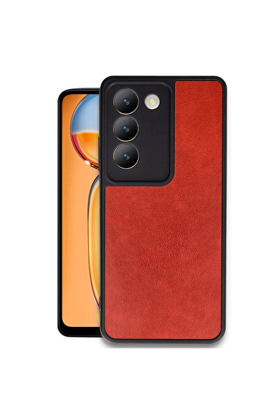 eco port غطاء Vivo V30 Lite 4G Aras جلد - غطاء سيليكون ماصّ للصدمات مع حماية ...