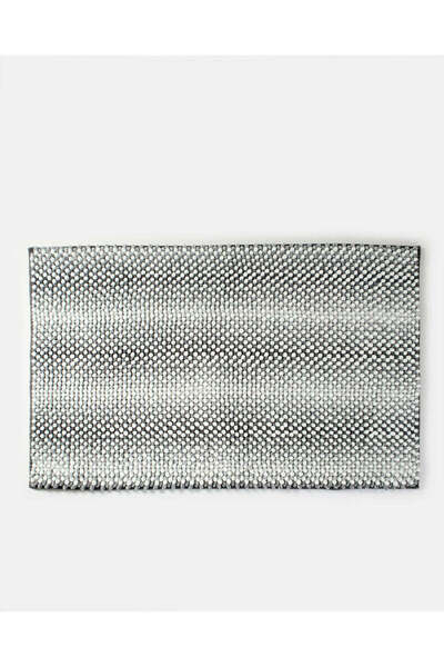 REDTAG Grey Chenille Bathmat