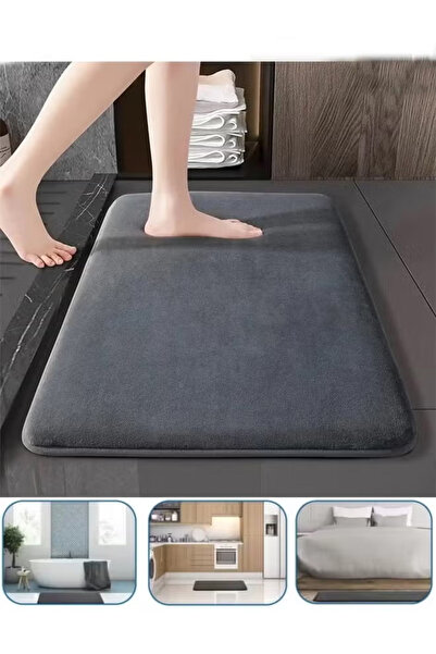 Generic 40*60cm bathroom mat, non-slip, super absorbent, quick-drying