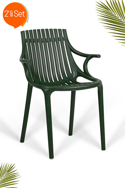 RETRO ART Monaco 2'li Kafe ve Bahçe Sandalyesi Seti