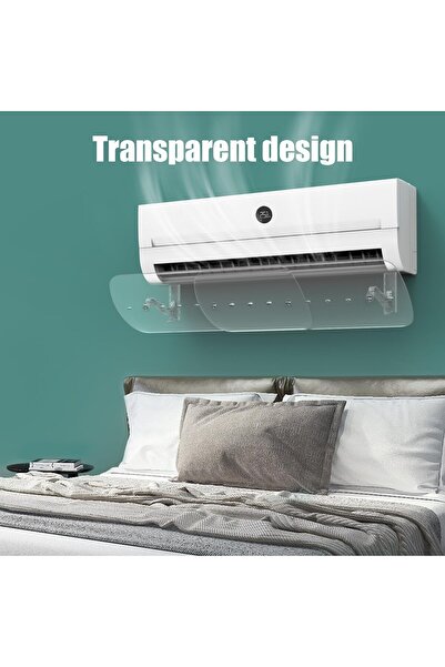 YESMAX AC Deflector, Air Conditioner Deflector Adjustable Split AC Air Flow Deflectors for Home Office
