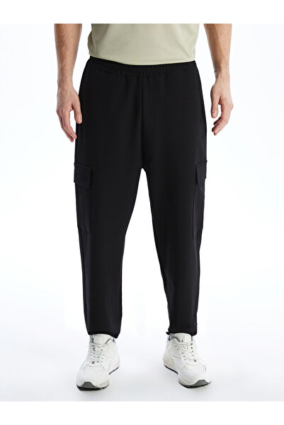 LC Waikiki Black Comfortable Fit Men's Jogger Sweatpants