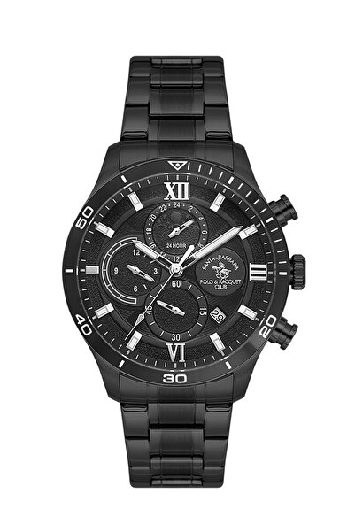 Santa Barbara Polo & Racquet Club Men's Wristwatch Essb.D.10048-7, Metal Band, 44 mm Case Diameter