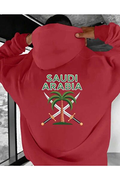 ORVIO Group Unisex Colorful Hooded Sudi Arbaia Basksili Hoodie Sweatshirt