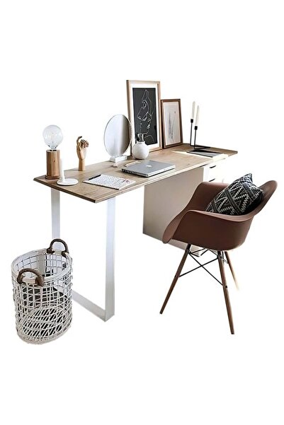 Bamena Wood Koray Ahşap Çalışma Masası