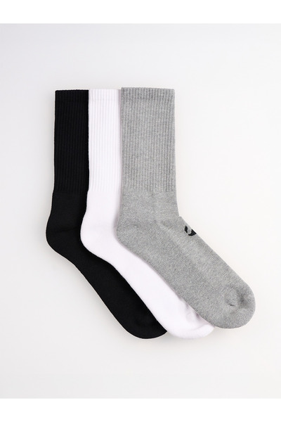 MONSIEUR CHAUSSETTE 3-Pack Havlu Soket Erkek Çorap | Organik Pamuklu | Yumuşa...