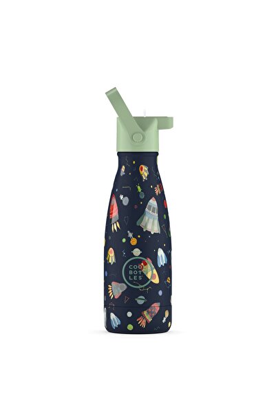 Cool Bottles The Kids Bottle - Space Rockets 260ml