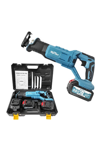 DDT Ferăstrău sabie cu 2 baterii, Mustang, 24 V, 5 AH, 4 modele diferite de lame