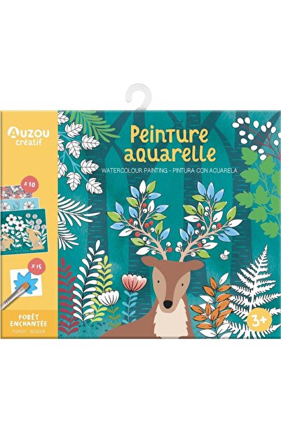 Auzou Set creativ - Pictura In acuarela - Padure fermeca