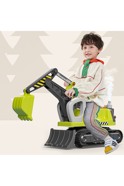 Sumkyle جرارات ألعاب للأطفال، أصوات حفارات كبيرة، ألعاب جرارات، جرافات، جرارا...