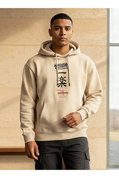 SP Characters هودي رجالي بطبعة ناروتو قصة فضفاضة