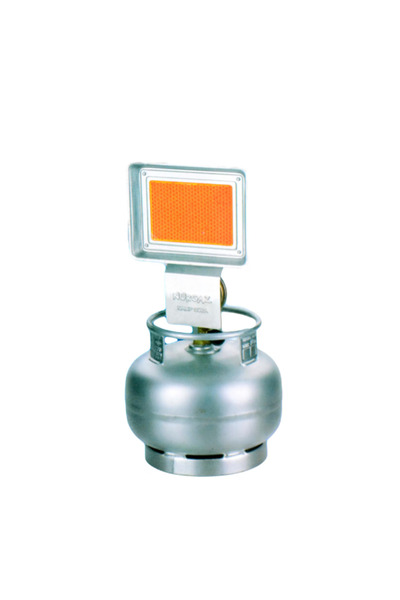 NURGAZ Ceramic Burner Heater for Gas Cylinder 1500 W, Gas Radiator,