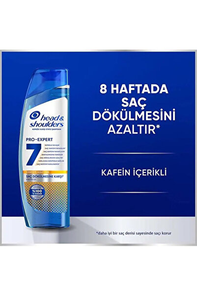 Head&Shoulders Head & Shoulders Pro Expert Kafeinli Dökülme Karşıtı Şampuan 300 ml 6 Adet