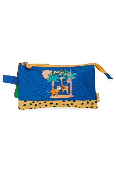 Enso Penar scoala copii, 3 compartimente, Jungle Club 22x12x5 cm