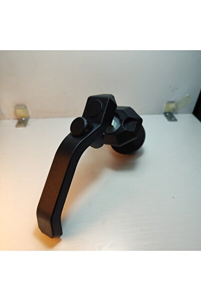 ATLASTEK METAL قفل لوحة ثقيلة لخزانة ضاغط الهواء - لسان دوار مع مفصل - بدون ق...