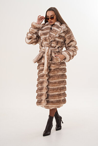 NAVY Παλτό με σχέδιο κινέζικο χρώμα σε όλο το μήκος