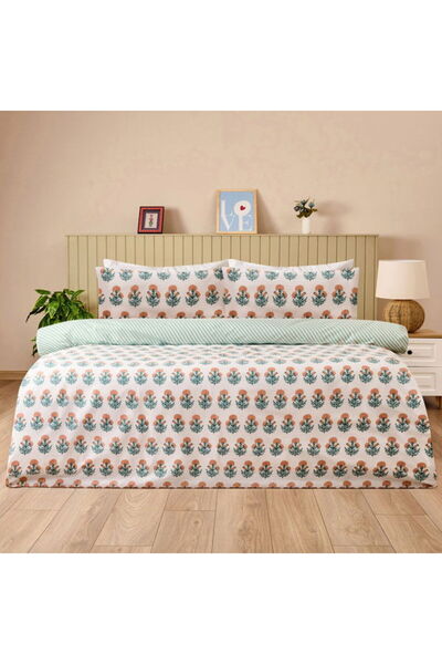 Evidea Soft Franky Çift Kişilik Nevresim Takımı - Beyaz