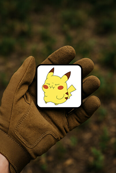 AHWALL Surat Asan Pikachu Mizahi Anime Karakter Patch / Peç / Arma