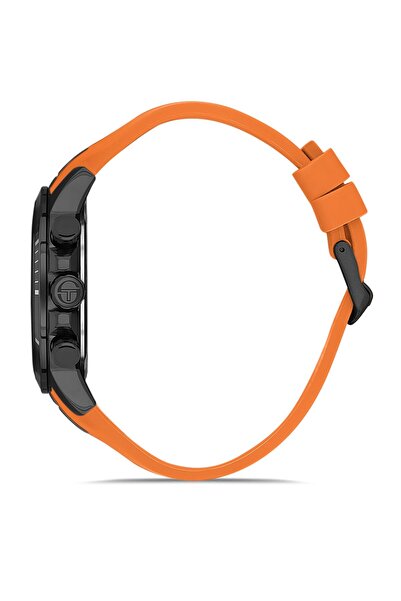 Sergio Tacchini Men's Wristwatch Esst.B.10318.6, Silicone Strap, 45 mm Case Diameter