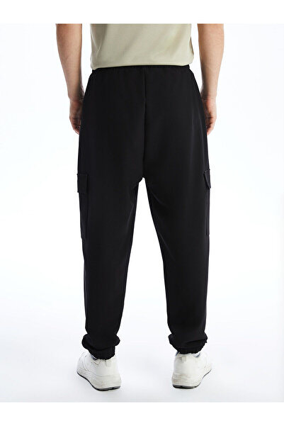 LC Waikiki Black Comfortable Fit Men's Jogger Sweatpants
