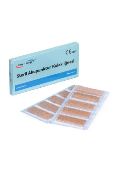 Mirac Hacamat Malzemeleri Akupuntur Kulak İgnesi 100`Lü
