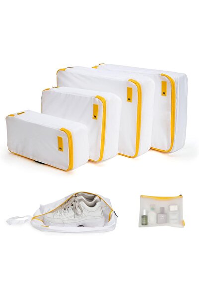 MOKOBARA مجموعة منظم سفر من النايلون المقاوم للماء من 6 قطع (لا يزال قيد التح...