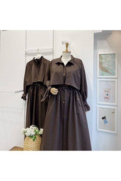 Faya Boutique Acı Kahve Viento Trençkot