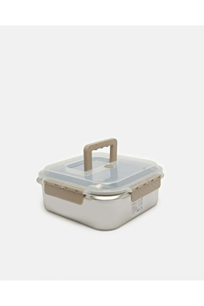 REDTAG Silver Stainless Steel Lunch Box