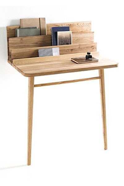 Bamena Wood OLGUN Ahşap Çalışma Masası