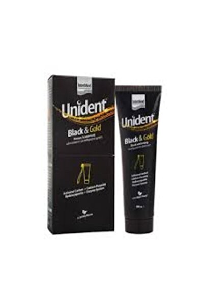 unidentif معجون أسنان Unident Black & Gold