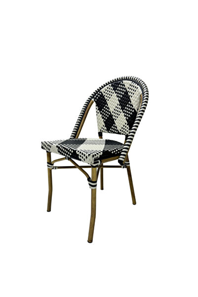 TEB TASARIM Paris Ekose Örgülü Sandalye