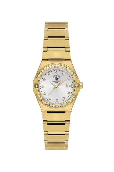 Santa Barbara Polo & Racquet Club Women's Wristwatch Essb.B.10656-2, Metal Band, 26 mm Case Diameter