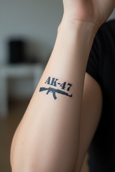 Lavmi Keleş 11x8 cm Yarı Kalıcı Geçici Dövme Yapıştırma Dövme