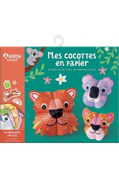 Auzou Set creativ - Origami Animale din hartie